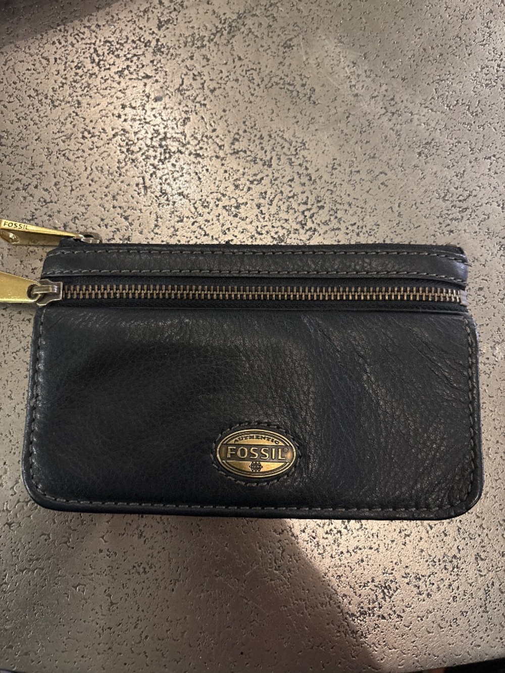Fossil Double Zip Wallet
